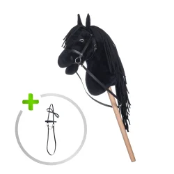 HKM Hobby Horse Schwarz — Hobby Horse Zubehör von Galoppherz